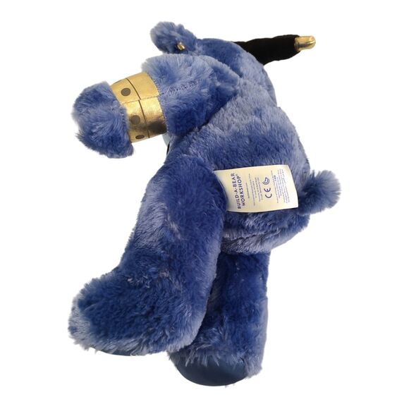 Disney Aladdin Genie Build a Bear 18" Plush Blue/Gold no sound - Picture 3 of 4